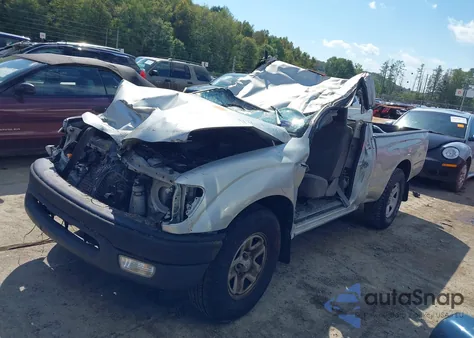 2002 Toyota Tacoma из США, поврежденный, VIN 5TENL42N72Z032783